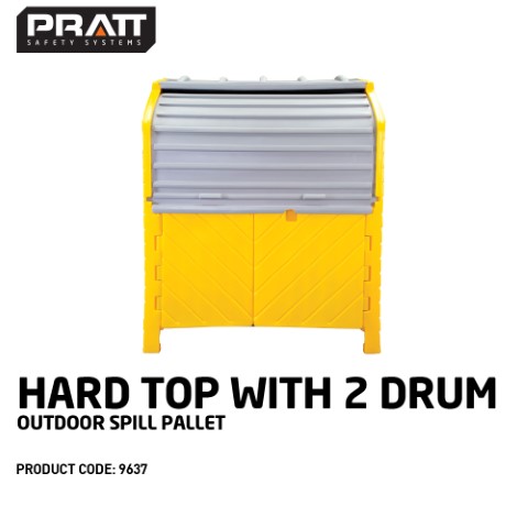 PRATT HARDTOP P4 PLUS 'ROLL TOP' 4-DRUM